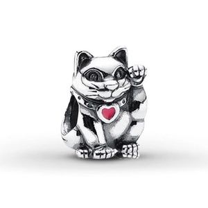 SOLD Pandora lucky cat charm authentic
